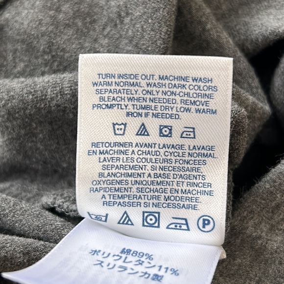 Lands’ end gray sweatpants size medium petite 10-12 - Picture 7 of 7